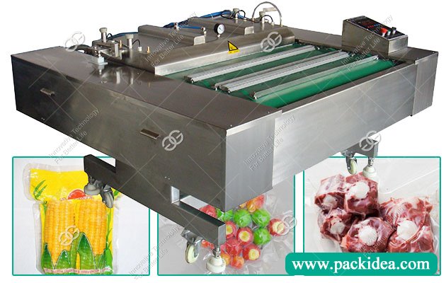Continuous Vacuum Packing Machine for Food